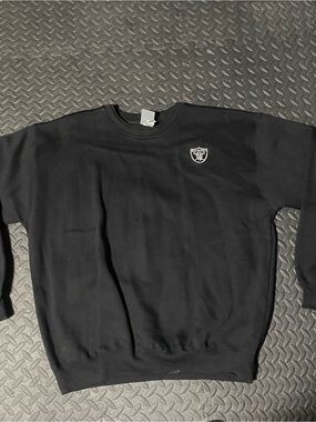 Reebok Black Crewneck Sweatshirt with Small Chest Logo